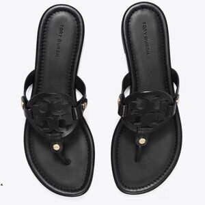 Tory Burch Black Miller Sandals